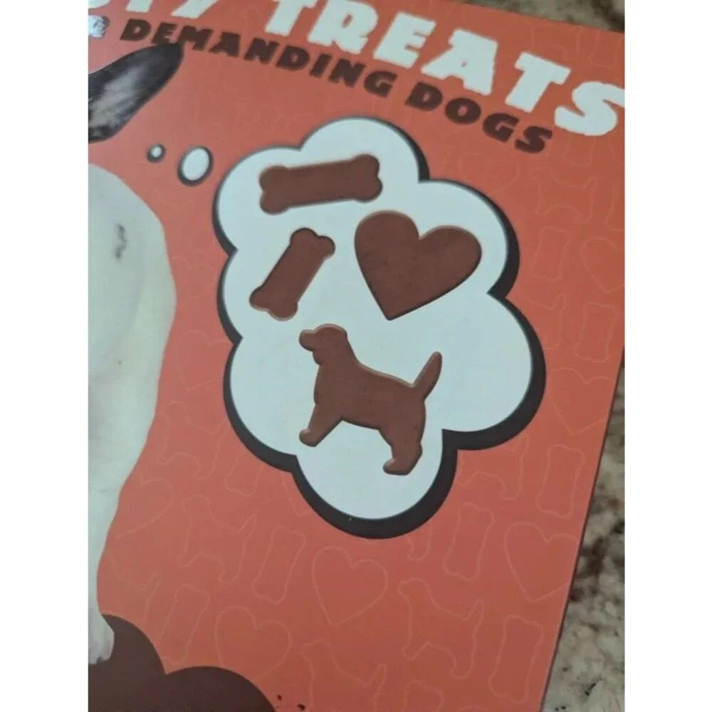 Tasty Treats for dogs recipe book and cookie cutter set dog bone